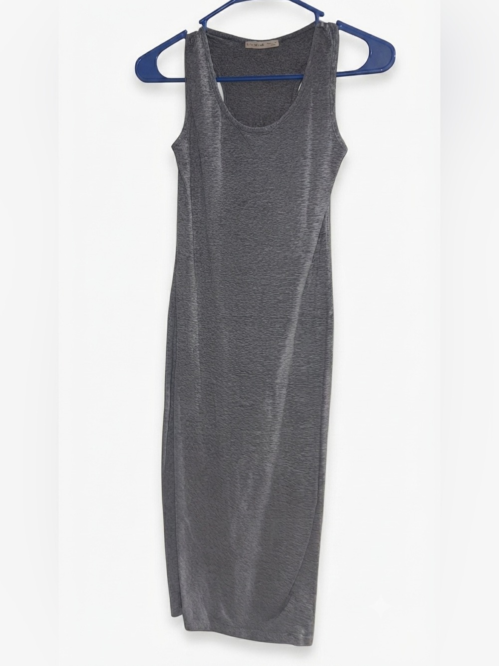 Sleeveless Grey Tank Dress